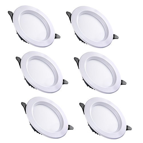 6pcs 5 W 360 lm 10 LED Beads Easy Install Recessed LED Downlights Warm White Cold White 220-240 V Ceiling Home / Office Living Room / Dining Room
6pcs 5 W 360 lm 10 LED Beads Easy Install Recessed LED Downlights Warm White Cold White 220-240 V Ceiling Home / Office Living Room / Dining Room