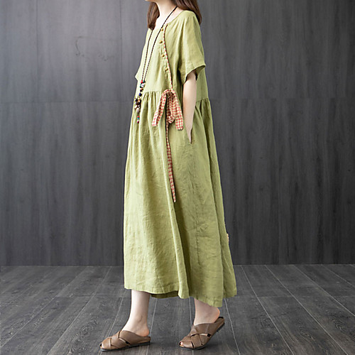 cotton and linen dress 2021 summer new national style short-sleeved amazon loose mid-length plus size women's cross-border
cotton and linen dress 2021 summer new national style short-sleeved amazon loose mid-length plus size women's cross-border