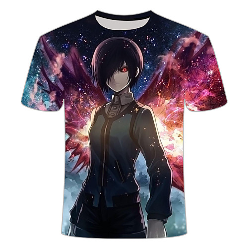 Inspired by Tokyo Ghoul Cosplay Cosplay Costume T-shirt Polyester / Cotton Blend Print 3D T-shirt For Women's / Men's
Inspired by Tokyo Ghoul Cosplay Cosplay Costume T-shirt Polyester / Cotton Blend Print 3D T-shirt For Women's / Men's