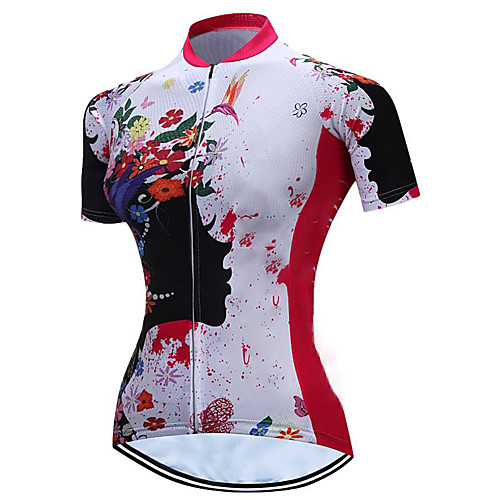 21Grams Women's Short Sleeve Cycling Jersey Summer Spandex Polyester Red and White Animal Bike Jersey Top Mountain Bike MTB Road Bike Cycling Quick Dry Moisture Wicking Breathable Sports Clothing
21Grams Women's Short Sleeve Cycling Jersey Summer Spandex Polyester Red and White Animal Bike Jersey Top Mountain Bike MTB Road Bike Cycling Quick Dry Moisture Wicking Breathable Sports Clothing