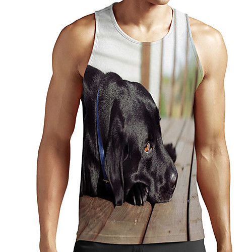 Men's Unisex Tank Top Undershirt 3D Print Dog Graphic Prints Animal Plus Size Print Sleeveless Casual Tops Basic Designer Big and Tall Rainbow
Men's Unisex Tank Top Undershirt 3D Print Dog Graphic Prints Animal Plus Size Print Sleeveless Casual Tops Basic Designer Big and Tall Rainbow