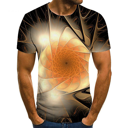 Men's Unisex Tee T shirt Shirt 3D Print Optical Illusion Graphic Prints Plus Size Print Short Sleeve Casual Tops Basic Fashion Designer Big and Tall Round Neck Brown
Men's Unisex Tee T shirt Shirt 3D Print Optical Illusion Graphic Prints Plus Size Print Short Sleeve Casual Tops Basic Fashion Designer Big and Tall Round Neck Brown