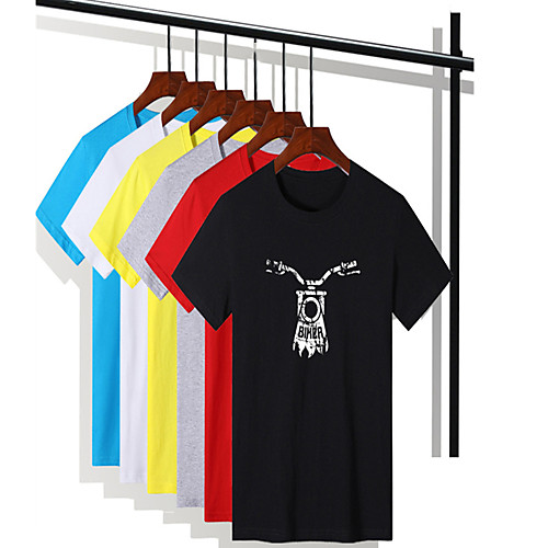 Men's Unisex Tee T shirt Hot Stamping Graphic Prints Bicycle Plus Size Print Short Sleeve Casual Tops Cotton Basic Fashion Designer Big and Tall White Black Light gray
Men's Unisex Tee T shirt Hot Stamping Graphic Prints Bicycle Plus Size Print Short Sleeve Casual Tops Cotton Basic Fashion Designer Big and Tall White Black Light gray