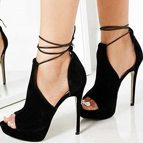 Women's Sandals Lace up High Heel Peep Toe Satin Bowknot Lace-up Solid Colored Camel Black
Women's Sandals Lace up High Heel Peep Toe Satin Bowknot Lace-up Solid Colored Camel Black