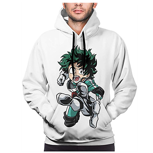 Inspired by My Hero Academia / Boku No Hero Midoriya Izuku Cosplay Costume Hoodie Terylene 3D Printing Hoodie For Women's / Men's
Inspired by My Hero Academia / Boku No Hero Midoriya Izuku Cosplay Costume Hoodie Terylene 3D Printing Hoodie For Women's / Men's