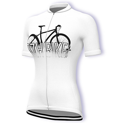 21Grams Women's Short Sleeve Cycling Jersey Summer Spandex Polyester White Bike Jersey Top Mountain Bike MTB Road Bike Cycling Quick Dry Moisture Wicking Breathable Sports Clothing Apparel / Stretchy
21Grams Women's Short Sleeve Cycling Jersey Summer Spandex Polyester White Bike Jersey Top Mountain Bike MTB Road Bike Cycling Quick Dry Moisture Wicking Breathable Sports Clothing Apparel / Stretchy