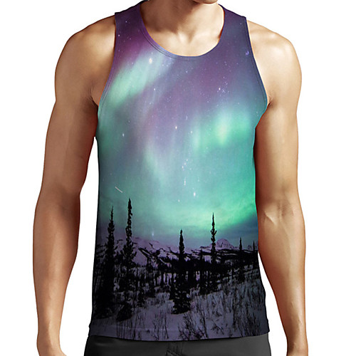 Men's Unisex Tank Top Undershirt 3D Print Scenery Graphic Prints Plus Size Print Sleeveless Casual Tops Basic Fashion Designer Breathable Purple
Men's Unisex Tank Top Undershirt 3D Print Scenery Graphic Prints Plus Size Print Sleeveless Casual Tops Basic Fashion Designer Breathable Purple