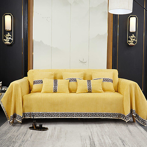 Sofa Cover Sofa Blanket High Weight Jacquard /Dust-Proof Cover Non-Slip Elegant Stylish Elegant Retro /Fit for 1-4 Cushion Couch and L Shape Sofa
Sofa Cover Sofa Blanket High Weight Jacquard /Dust-Proof Cover Non-Slip Elegant Stylish Elegant Retro /Fit for 1-4 Cushion Couch and L Shape Sofa
