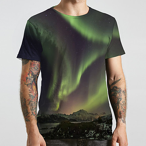 Men's Unisex Tee T shirt 3D Print Graphic Prints Streamer Plus Size Print Short Sleeve Casual Tops Fashion Designer Big and Tall Green
Men's Unisex Tee T shirt 3D Print Graphic Prints Streamer Plus Size Print Short Sleeve Casual Tops Fashion Designer Big and Tall Green