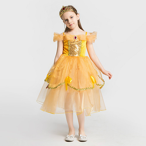 Belle Cosplay Costume Costume Vacation Dress Girls' Movie Cosplay A-Line Slip Cosplay Yellow Dress Christmas Halloween Children's Day Polyester Organza
Belle Cosplay Costume Costume Vacation Dress Girls' Movie Cosplay A-Line Slip Cosplay Yellow Dress Christmas Halloween Children's Day Polyester Organza