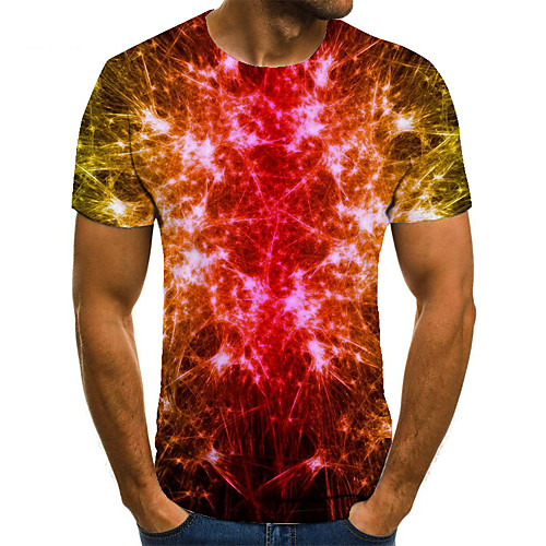 Men's Unisex Tee T shirt 3D Print Graphic Prints Waves Plus Size Print Short Sleeve Casual Tops Basic Fashion Designer Big and Tall Red
Men's Unisex Tee T shirt 3D Print Graphic Prints Waves Plus Size Print Short Sleeve Casual Tops Basic Fashion Designer Big and Tall Red