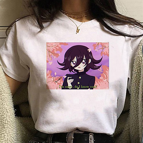Inspired by Danganronpa V3 Cosplay Anime Cartoon Polyester / Cotton Blend Print Harajuku Graphic Kawaii T-shirt For Women's / Men's
Inspired by Danganronpa V3 Cosplay Anime Cartoon Polyester / Cotton Blend Print Harajuku Graphic Kawaii T-shirt For Women's / Men's