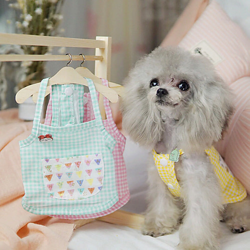 Dog Cat Vest Elegant Adorable Cute Dailywear Casual / Daily Dog Clothes Puppy Clothes Dog Outfits Breathable Yellow Pink Green Costume for Girl and Boy Dog Cotton XXS XS S M L XL
Dog Cat Vest Elegant Adorable Cute Dailywear Casual / Daily Dog Clothes Puppy Clothes Dog Outfits Breathable Yellow Pink Green Costume for Girl and Boy Dog Cotton XXS XS S M L XL