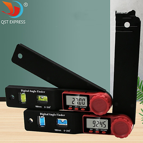 Digital Angle Ruler Protractor Angle Finder Stainless Steel Inclinometer Goniometer Electronic Angle Measurement Tool
Digital Angle Ruler Protractor Angle Finder Stainless Steel Inclinometer Goniometer Electronic Angle Measurement Tool