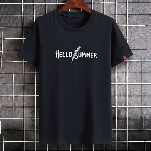Men's Unisex Tee T shirt Hot Stamping Graphic Prints Letter Plus Size Print Short Sleeve Casual Tops Cotton Basic Fashion Designer Big and Tall White Black Dark Gray
Men's Unisex Tee T shirt Hot Stamping Graphic Prints Letter Plus Size Print Short Sleeve Casual Tops Cotton Basic Fashion Designer Big and Tall White Black Dark Gray