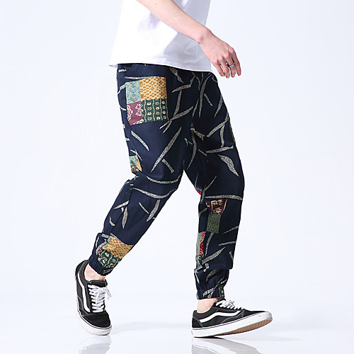 Men's Sporty Casual / Sporty Streetwear Quick Dry Breathable Soft Daily Sports Pants Chinos Trousers Pants Graphic Flower / Floral Full Length Drawstring Elastic Waist Blue Navy Blue
Men's Sporty Casual / Sporty Streetwear Quick Dry Breathable Soft Daily Sports Pants Chinos Trousers Pants Graphic Flower / Floral Full Length Drawstring Elastic Waist Blue Navy Blue