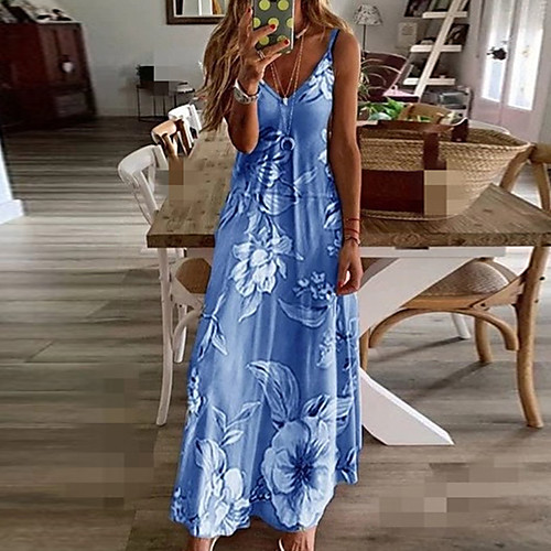 Women's Strap Dress Maxi long Dress Blue Purple Blushing Pink Gray Green Red Navy Blue Sleeveless Floral Tie Dye Summer Casual Slim 2021 S M L XL XXL 3XL 5XL
Women's Strap Dress Maxi long Dress Blue Purple Blushing Pink Gray Green Red Navy Blue Sleeveless Floral Tie Dye Summer Casual Slim 2021 S M L XL XXL 3XL 5XL