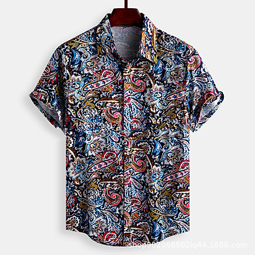 Men's Shirt Graphic Button-Down Short Sleeve Casual Tops Lightweight Casual Fashion Breathable Rainbow
Men's Shirt Graphic Button-Down Short Sleeve Casual Tops Lightweight Casual Fashion Breathable Rainbow
