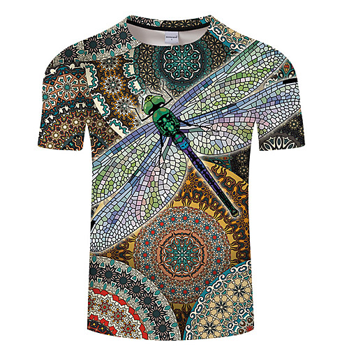 Men's Unisex Tee T shirt Shirt 3D Print Graphic Prints Dragonfly Animal Plus Size 3D Print Print Short Sleeve Casual Tops Basic Designer Big and Tall Black / Red Orange Brown
Men's Unisex Tee T shirt Shirt 3D Print Graphic Prints Dragonfly Animal Plus Size 3D Print Print Short Sleeve Casual Tops Basic Designer Big and Tall Black / Red Orange Brown