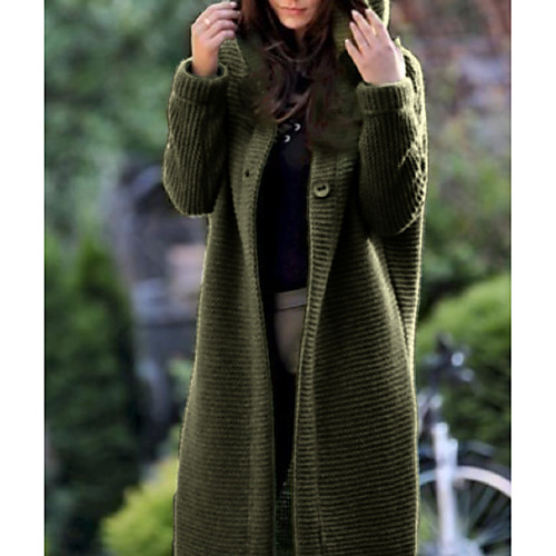 Women's Basic Knitted Solid Color Cardigan Cotton Long Sleeve Sweater Cardigans Hooded Fall Winter Red Yellow Blushing Pink
Women's Basic Knitted Solid Color Cardigan Cotton Long Sleeve Sweater Cardigans Hooded Fall Winter Red Yellow Blushing Pink