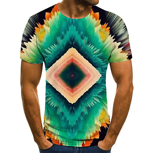 Men's Unisex Tee T shirt 3D Print Graphic Prints Argyle Plus Size Print Short Sleeve Casual Tops Basic Fashion Designer Big and Tall Green
Men's Unisex Tee T shirt 3D Print Graphic Prints Argyle Plus Size Print Short Sleeve Casual Tops Basic Fashion Designer Big and Tall Green