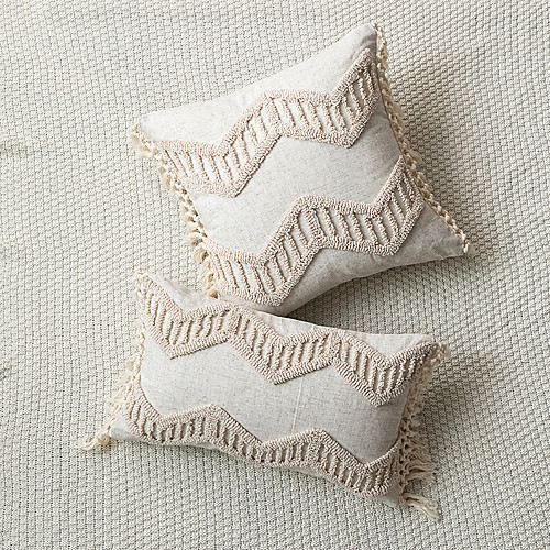 Cushion Cover Fringed Geometric Embroidered Pillowcase Living Room Bedroom Patio Throw Pillow Covers for Garden Farmhouse Bench Couch
Cushion Cover Fringed Geometric Embroidered Pillowcase Living Room Bedroom Patio Throw Pillow Covers for Garden Farmhouse Bench Couch