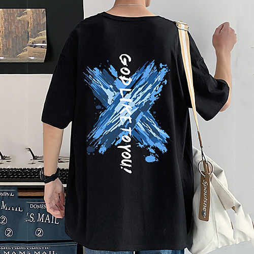 Men's Unisex Tee T shirt Hot Stamping Graphic Prints Letter Plus Size Print Short Sleeve Casual Tops Cotton Basic Fashion Designer Big and Tall White Black Dark Gray
Men's Unisex Tee T shirt Hot Stamping Graphic Prints Letter Plus Size Print Short Sleeve Casual Tops Cotton Basic Fashion Designer Big and Tall White Black Dark Gray