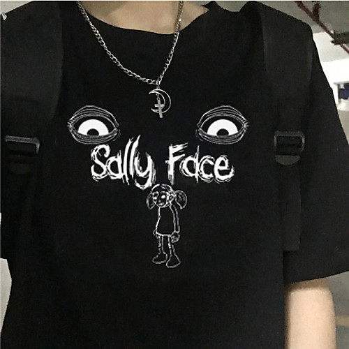 Inspired by Sally Face Cosplay Cosplay Costume T-shirt 100% Polyester Print T-shirt For Women's / Men's
Inspired by Sally Face Cosplay Cosplay Costume T-shirt 100% Polyester Print T-shirt For Women's / Men's