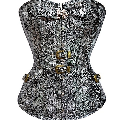 Corset Women's Polyester Buckle Fashion Shapewear Overbust Corset Not Specified Silver S
Corset Women's Polyester Buckle Fashion Shapewear Overbust Corset Not Specified Silver S