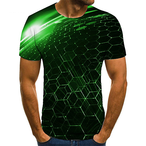 Men's Unisex Tee T shirt 3D Print Graphic Prints Argyle Plus Size Print Short Sleeve Casual Tops Basic Fashion Designer Big and Tall Green
Men's Unisex Tee T shirt 3D Print Graphic Prints Argyle Plus Size Print Short Sleeve Casual Tops Basic Fashion Designer Big and Tall Green