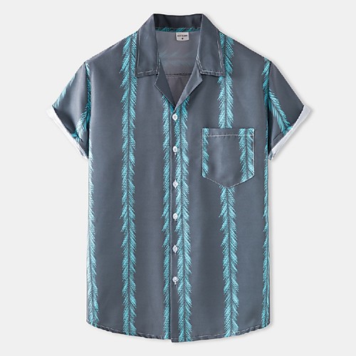 Men's Shirt 3D Print Graphic Prints Print Short Sleeve Vacation Tops Beach Boho Gray
Men's Shirt 3D Print Graphic Prints Print Short Sleeve Vacation Tops Beach Boho Gray