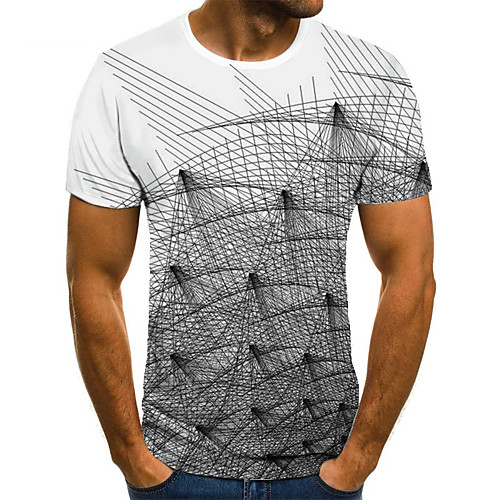 Men's Unisex Tee T shirt 3D Print Graphic Prints Linear Plus Size Print Short Sleeve Casual Tops Basic Fashion Designer Big and Tall White
Men's Unisex Tee T shirt 3D Print Graphic Prints Linear Plus Size Print Short Sleeve Casual Tops Basic Fashion Designer Big and Tall White