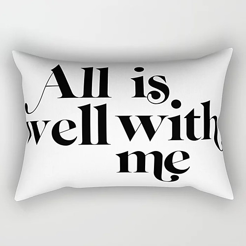 Double Side Lumbar Pillow Cover 1PC Soft Decorative Square Throw Pillow Cover Cushion Case Pillowcase for Bedroom Livingroom Superior Quality Machine Washable Outdoor Cushion for Sofa Couch Bed Chair
Double Side Lumbar Pillow Cover 1PC Soft Decorative Square Throw Pillow Cover Cushion Case Pillowcase for Bedroom Livingroom Superior Quality Machine Washable Outdoor Cushion for Sofa Couch Bed Chair