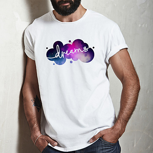 Men's Unisex Tee T shirt Hot Stamping Graphic Prints Letter Plus Size Print Short Sleeve Casual Tops Cotton Basic Fashion Designer Big and Tall White
Men's Unisex Tee T shirt Hot Stamping Graphic Prints Letter Plus Size Print Short Sleeve Casual Tops Cotton Basic Fashion Designer Big and Tall White