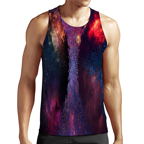 Men's Unisex Tank Top Undershirt 3D Print Galaxy Graphic Prints Plus Size Print Sleeveless Casual Tops Basic Designer Big and Tall Purple
Men's Unisex Tank Top Undershirt 3D Print Galaxy Graphic Prints Plus Size Print Sleeveless Casual Tops Basic Designer Big and Tall Purple