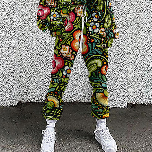 Women's Sporty Fashion Comfort Daily Weekend Sweatpants Pants Plants Flamingo Full Length Pocket Elastic Drawstring Design Print Yellow Green
Women's Sporty Fashion Comfort Daily Weekend Sweatpants Pants Plants Flamingo Full Length Pocket Elastic Drawstring Design Print Yellow Green