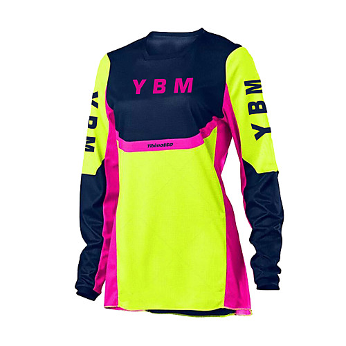 CAWANFLY Women's Long Sleeve Cycling Jersey Summer Black / Yellow Bike Top Mountain Bike MTB Road Bike Cycling Quick Dry Breathable Sports Clothing Apparel / Micro-elastic
CAWANFLY Women's Long Sleeve Cycling Jersey Summer Black / Yellow Bike Top Mountain Bike MTB Road Bike Cycling Quick Dry Breathable Sports Clothing Apparel / Micro-elastic