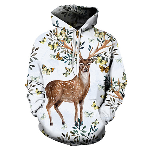 Men's Unisex Plus Size Pullover Hoodie Sweatshirt Graphic Prints Elk Print Hooded Casual Daily Holiday 3D Print Basic Designer Hoodies Sweatshirts Long Sleeve Yellow Blushing Pink Green
Men's Unisex Plus Size Pullover Hoodie Sweatshirt Graphic Prints Elk Print Hooded Casual Daily Holiday 3D Print Basic Designer Hoodies Sweatshirts Long Sleeve Yellow Blushing Pink Green