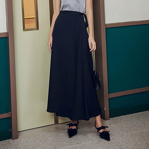 Women's Holiday Weekend Basic Streetwear Skirts Solid Colored Layered Split Black
Women's Holiday Weekend Basic Streetwear Skirts Solid Colored Layered Split Black