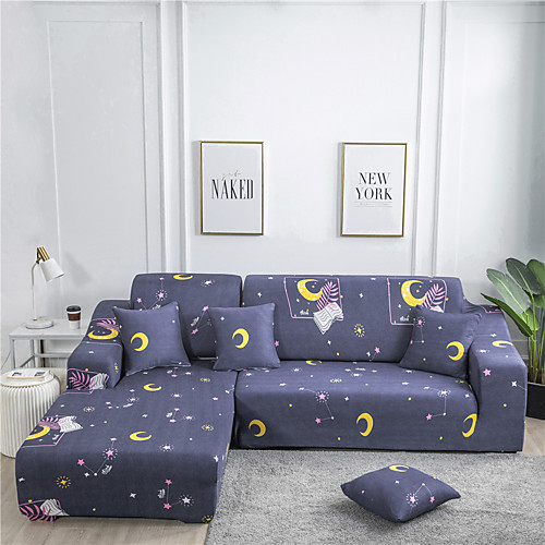 Cartoon Stars Print Dustproof All-powerful Slipcovers Stretch L Shape Sofa Cover Super Soft Fabric Couch Cover Sofa Furniture Protector With One Free Boster Case
Cartoon Stars Print Dustproof All-powerful Slipcovers Stretch L Shape Sofa Cover Super Soft Fabric Couch Cover Sofa Furniture Protector With One Free Boster Case