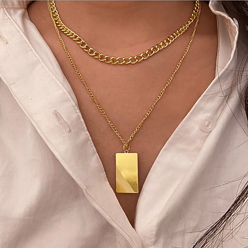 Women's Choker Necklace Pendant Necklace Retro Vintage Punk European Trendy Alloy Silver Gold 40-60 cm Necklace Jewelry For Anniversary Street Prom Birthday Party Festival
Women's Choker Necklace Pendant Necklace Retro Vintage Punk European Trendy Alloy Silver Gold 40-60 cm Necklace Jewelry For Anniversary Street Prom Birthday Party Festival