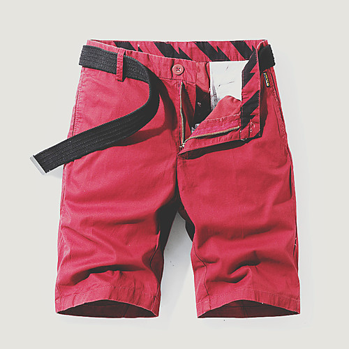 Men's Shorts Cargo Shorts Shorts Pants Solid Colored ArmyGreen Black Blue Red Khaki
Men's Shorts Cargo Shorts Shorts Pants Solid Colored ArmyGreen Black Blue Red Khaki