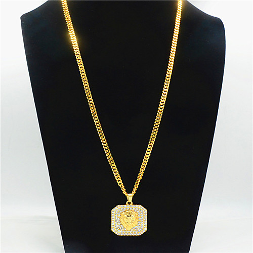Men's Boys' Long Necklace Precious Trendy Alloy Gold 75 cm Necklace Jewelry For Street
Men's Boys' Long Necklace Precious Trendy Alloy Gold 75 cm Necklace Jewelry For Street