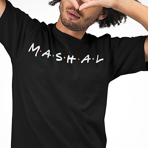 Men's Unisex Tee T shirt Hot Stamping Graphic Prints Letter Plus Size Print Short Sleeve Casual Tops Cotton Basic Fashion Designer Big and Tall Black
Men's Unisex Tee T shirt Hot Stamping Graphic Prints Letter Plus Size Print Short Sleeve Casual Tops Cotton Basic Fashion Designer Big and Tall Black