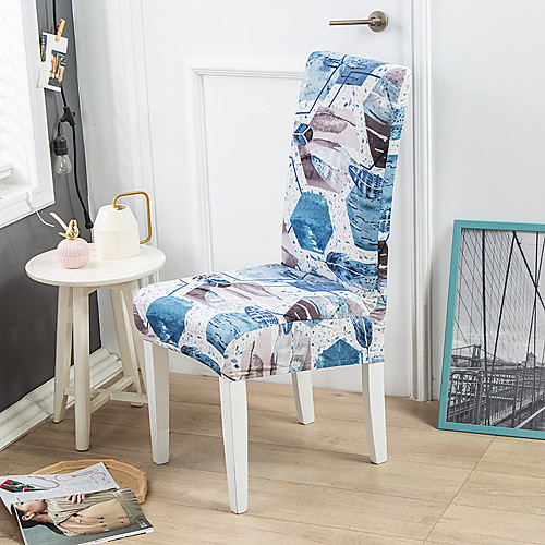 Blue Art Print Super Soft Chair Cover Stretch Removable Washable Dining Room Chair Protector Slipcovers Home Decor Dining Room Seat Cover
Blue Art Print Super Soft Chair Cover Stretch Removable Washable Dining Room Chair Protector Slipcovers Home Decor Dining Room Seat Cover