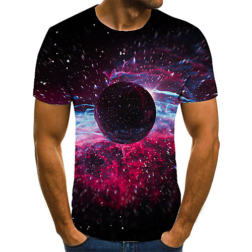 Men's Unisex Tee T shirt 3D Print Graphic Prints Interstellar Plus Size Print Short Sleeve Casual Tops Basic Fashion Designer Big and Tall Blue
Men's Unisex Tee T shirt 3D Print Graphic Prints Interstellar Plus Size Print Short Sleeve Casual Tops Basic Fashion Designer Big and Tall Blue