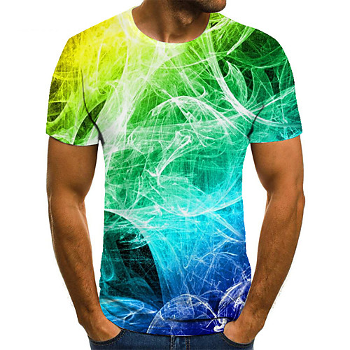 Men's Unisex Tee T shirt 3D Print Graphic Prints Waves Plus Size Print Short Sleeve Casual Tops Basic Fashion Designer Big and Tall Green
Men's Unisex Tee T shirt 3D Print Graphic Prints Waves Plus Size Print Short Sleeve Casual Tops Basic Fashion Designer Big and Tall Green
