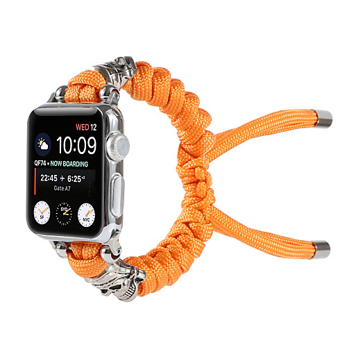 Smart Watch Band for Apple iWatch 1 pcs Weave Bracelet Nylon Zinc alloy Replacement Wrist Strap for Apple Watch Series SE / 6/5/4/3/2/1
Smart Watch Band for Apple iWatch 1 pcs Weave Bracelet Nylon Zinc alloy Replacement Wrist Strap for Apple Watch Series SE / 6/5/4/3/2/1