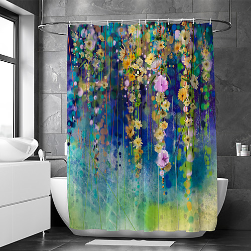 Waterproof Fabric Shower Curtain Bathroom Decoration and Modern and Floral / Botanicals 72 Inch
Waterproof Fabric Shower Curtain Bathroom Decoration and Modern and Floral / Botanicals 72 Inch
