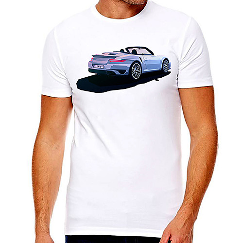 Men's Unisex Tee T shirt Hot Stamping Graphic Prints Car Plus Size Print Short Sleeve Casual Tops Cotton Basic Designer Big and Tall White
Men's Unisex Tee T shirt Hot Stamping Graphic Prints Car Plus Size Print Short Sleeve Casual Tops Cotton Basic Designer Big and Tall White